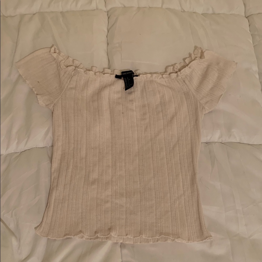 Forever 21 off the shoulder top